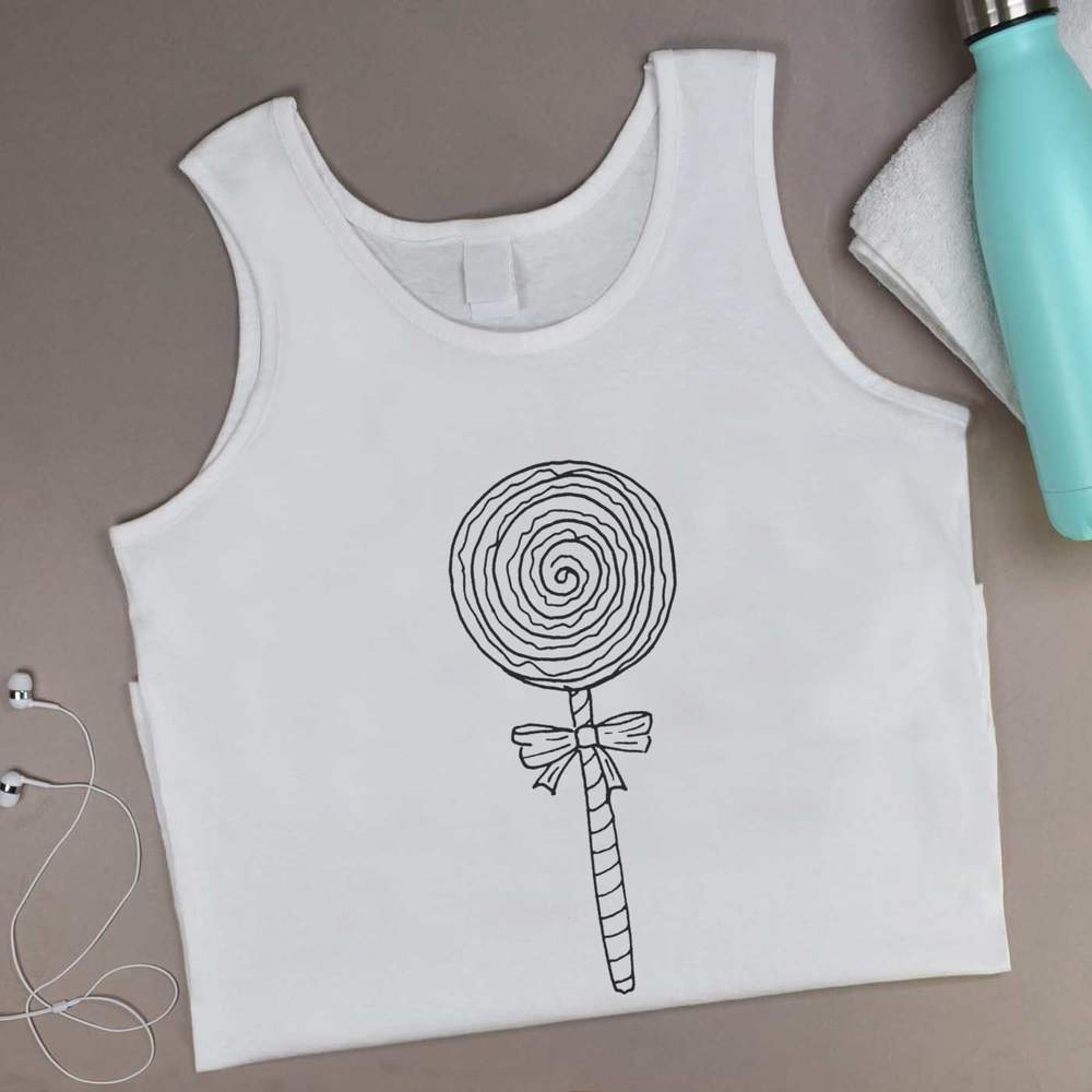 'Lollipop' Adult Vest / Tank Top (AV037469)