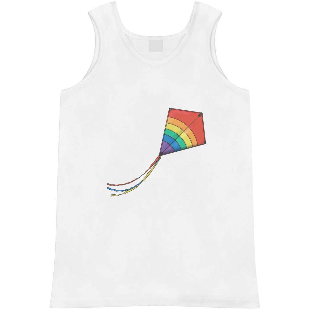 'Flying Rainbow Kite' Adult Vest / Tank Top (AV039347)