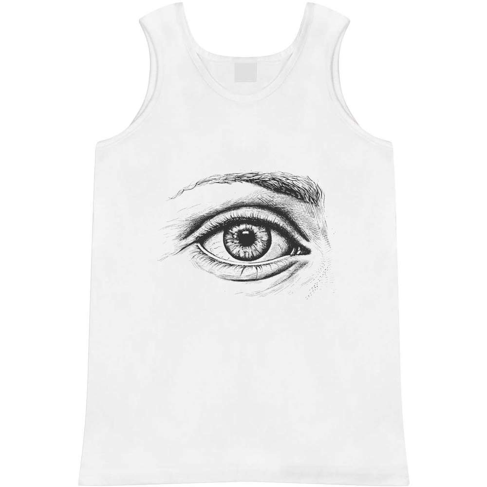 'Eye Sketch' Adult Vest / Tank Top (AV045523)