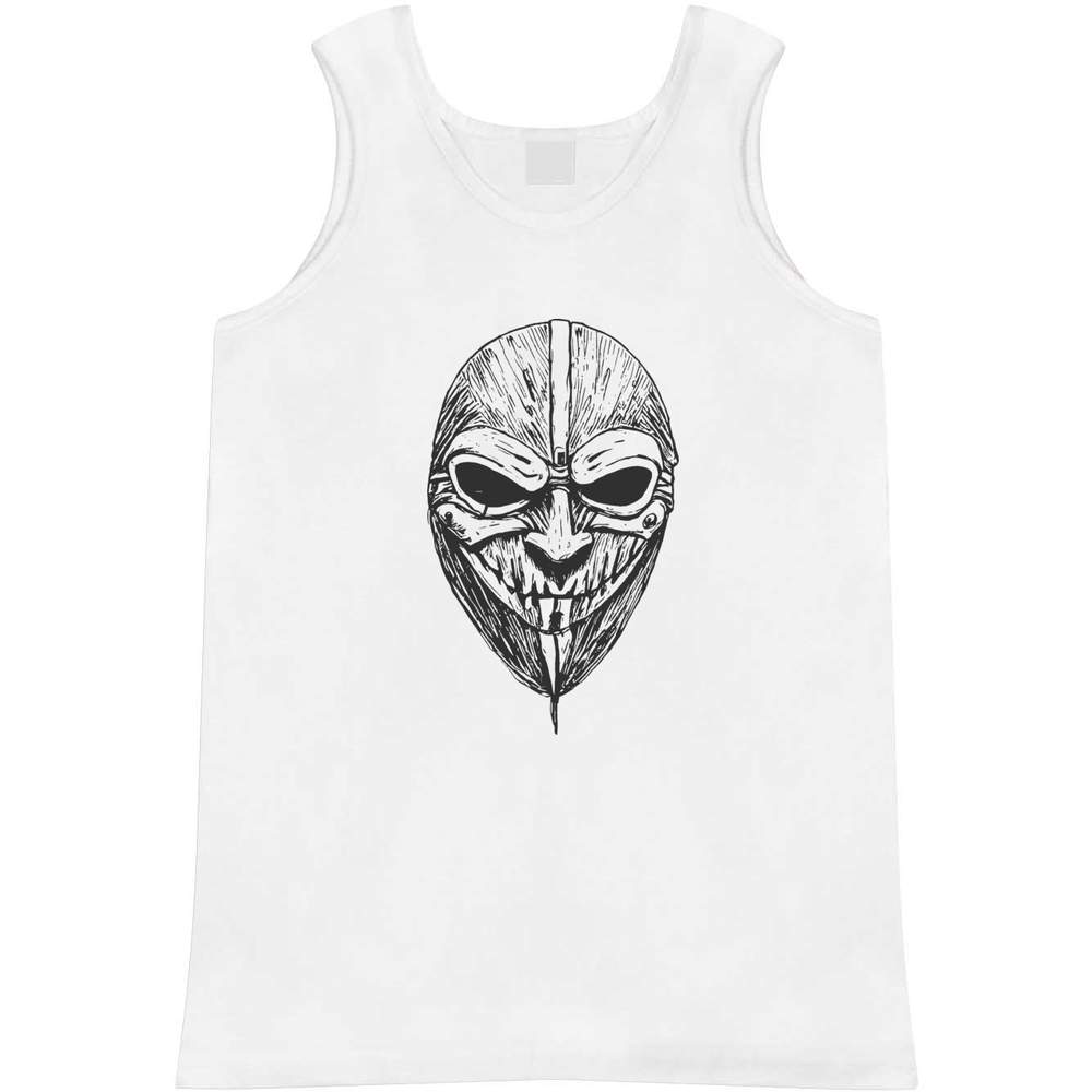 'Scary Mask' Adult Vest / Tank Top (AV048531)