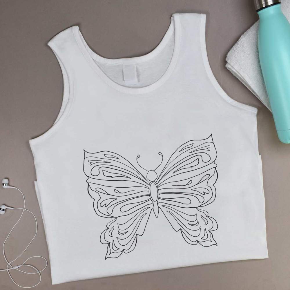 'Butterfly' Adult Vest / Tank Top (AV052029)