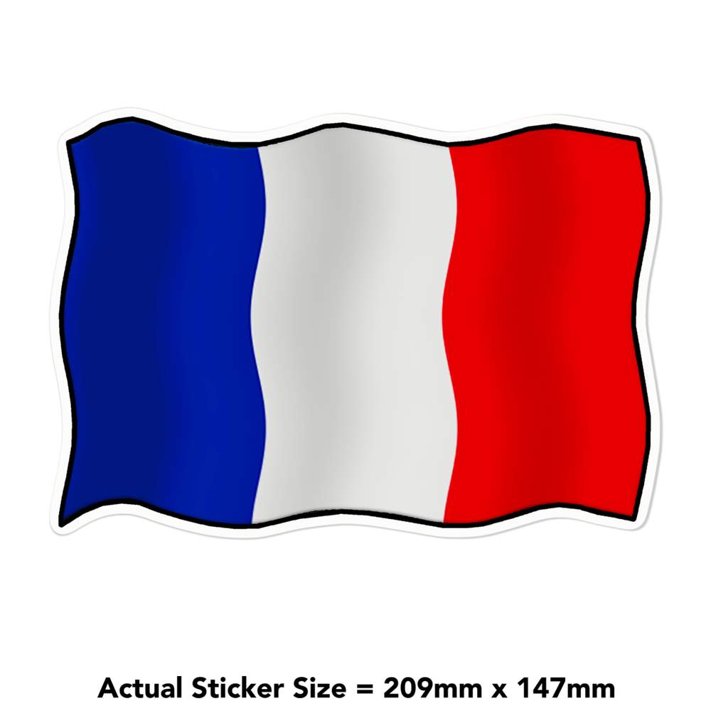 French Flag' Sticker (DW032271)