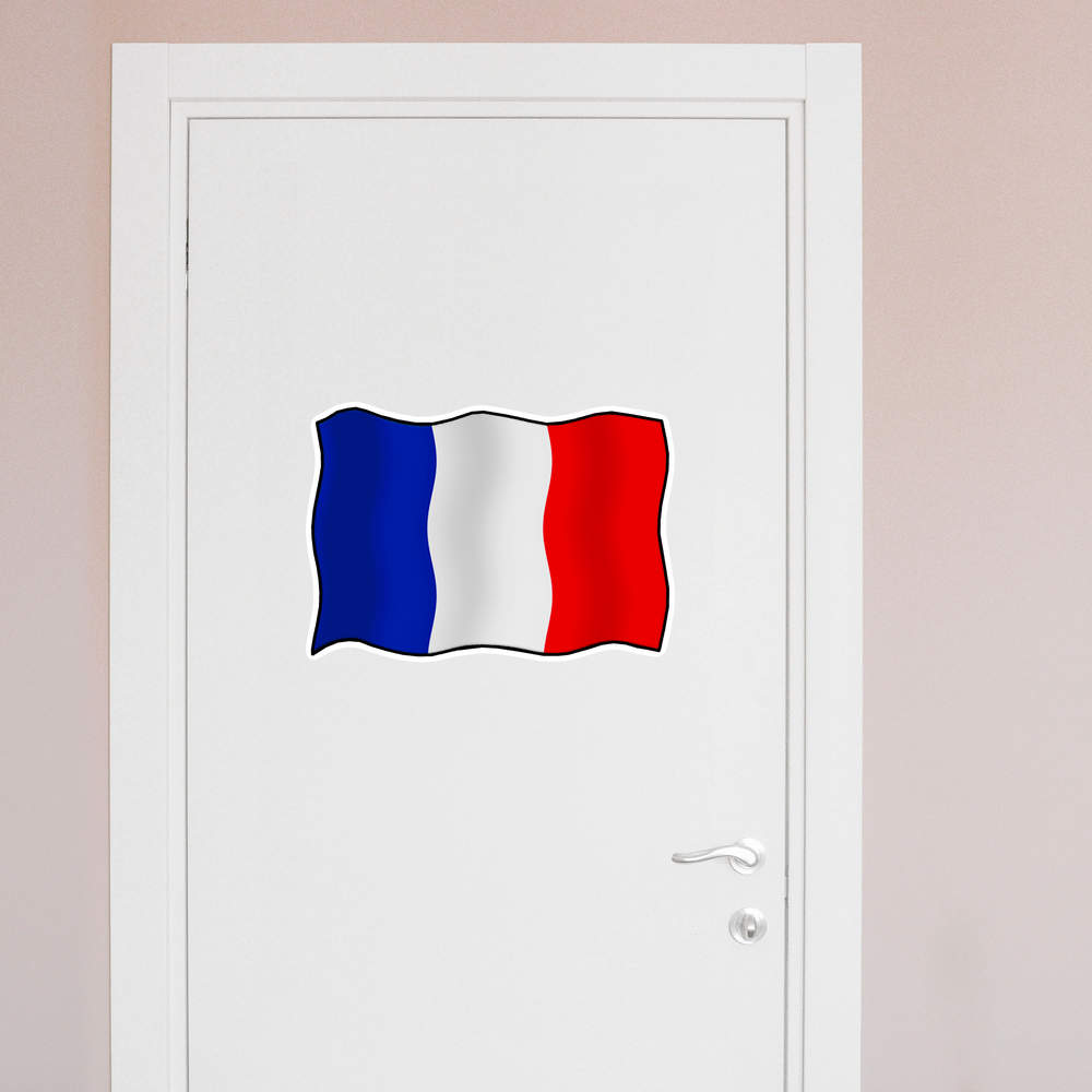 Französische Flagge' Aufkleber (DW032271)