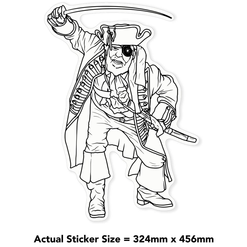 Pirate' Sticker (DW034562)