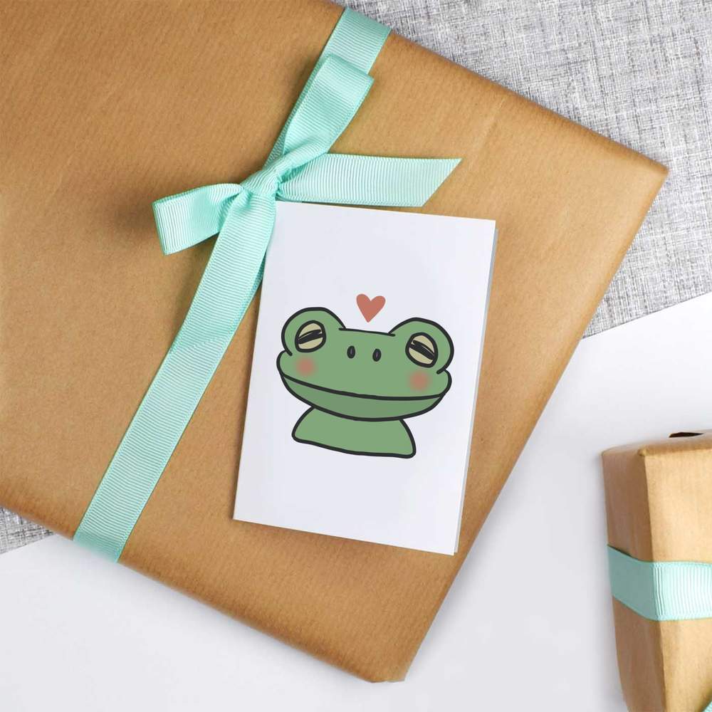 Heart Frog' Gift Wrap / Wrapping Paper / Gift Tags (GI029053)