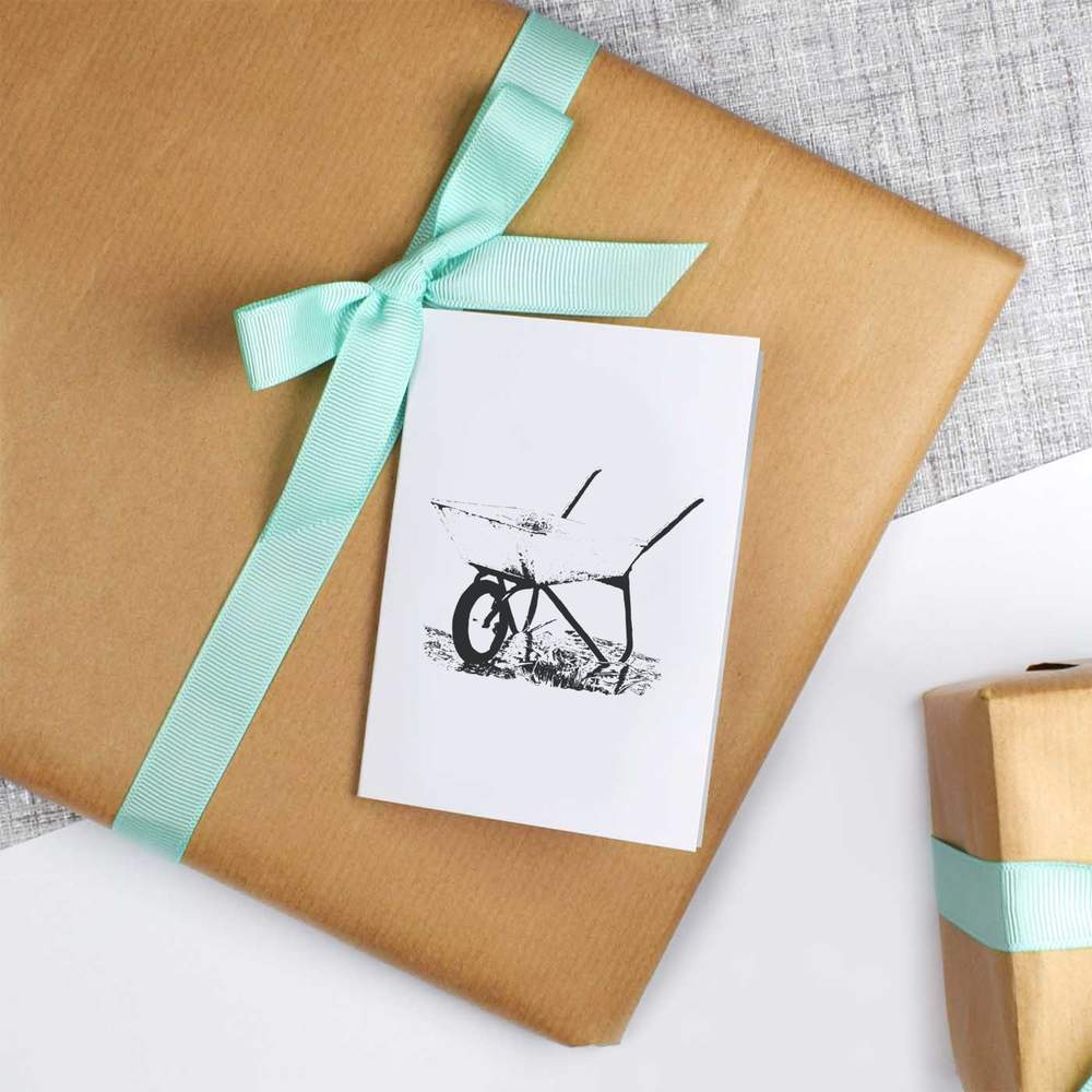 Wheelbarrow On Grass' Gift Wrap / Wrapping Paper / Gift Tags