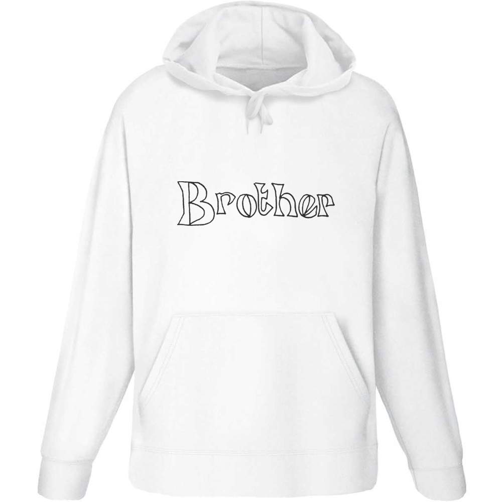 'Brother' Adult Hoodie / Hooded Sweater (HO011690)