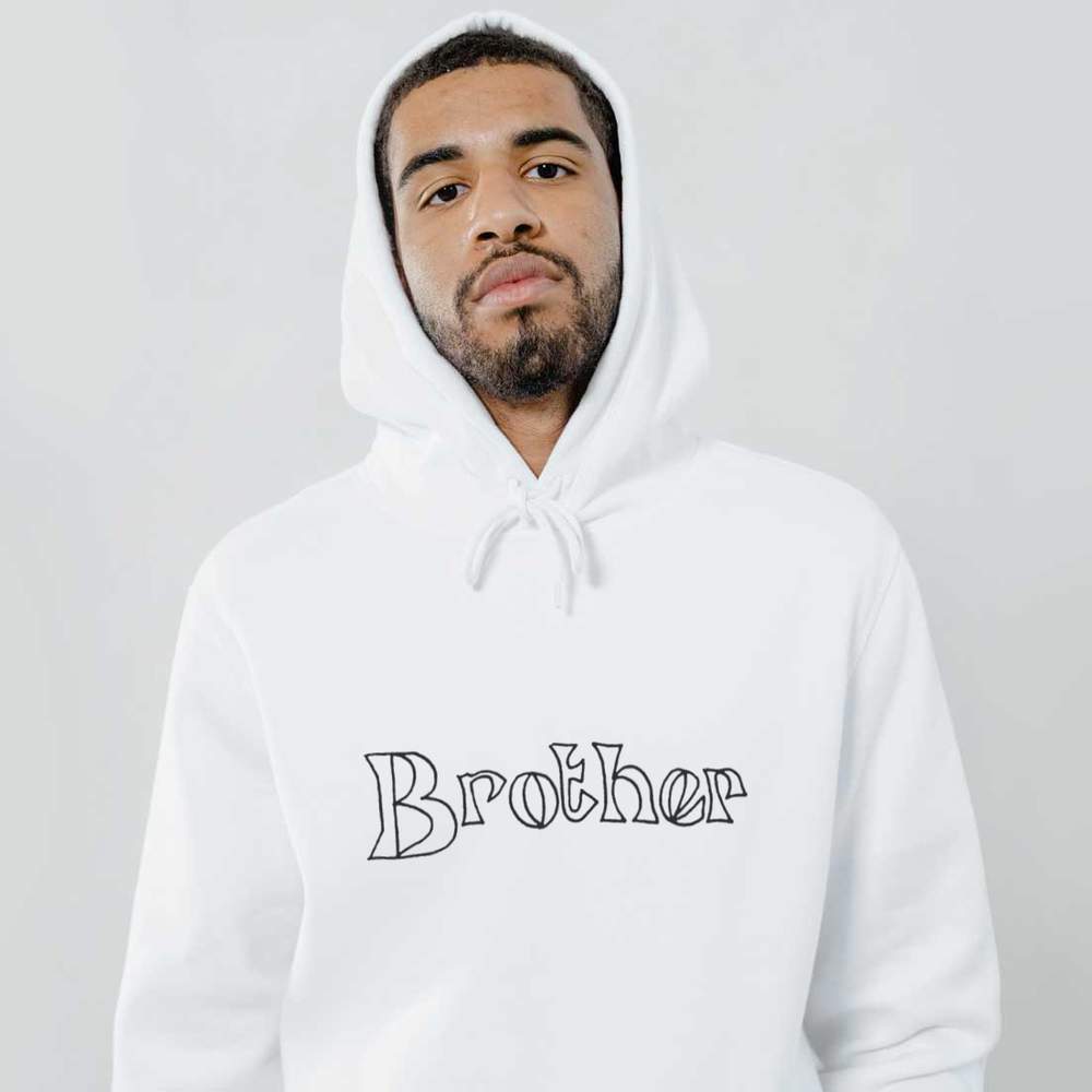 'Brother' Adult Hoodie / Hooded Sweater (HO011690)