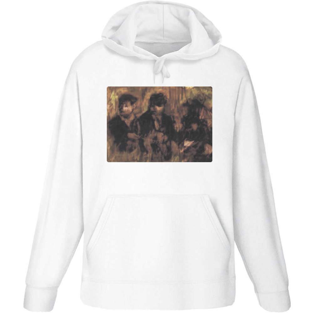 'Brothers Playing At The Lake' Adult Hoodie / Hooded Sweater (HO044294)