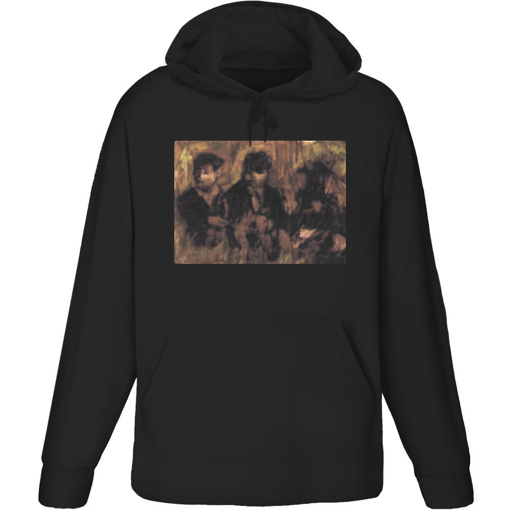 'Brothers Playing At The Lake' Adult Hoodie / Hooded Sweater (HO044294)