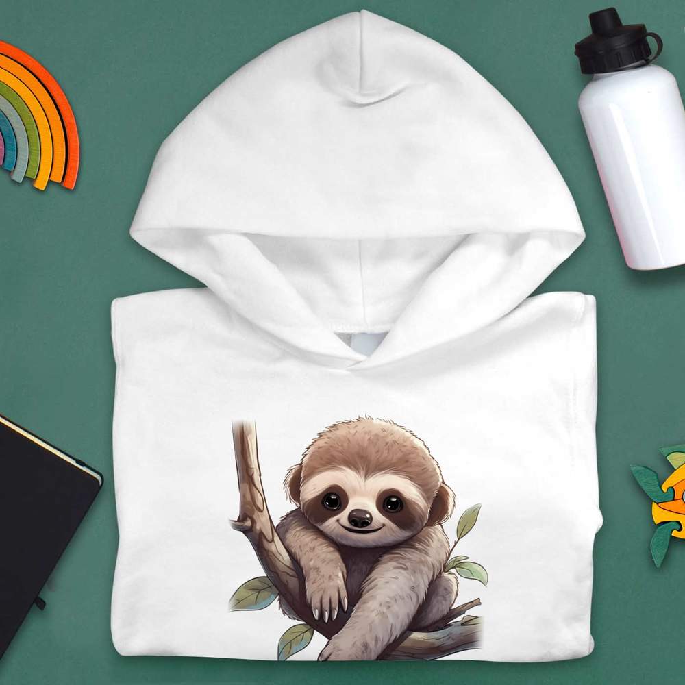 Cute sloth sales hoodie