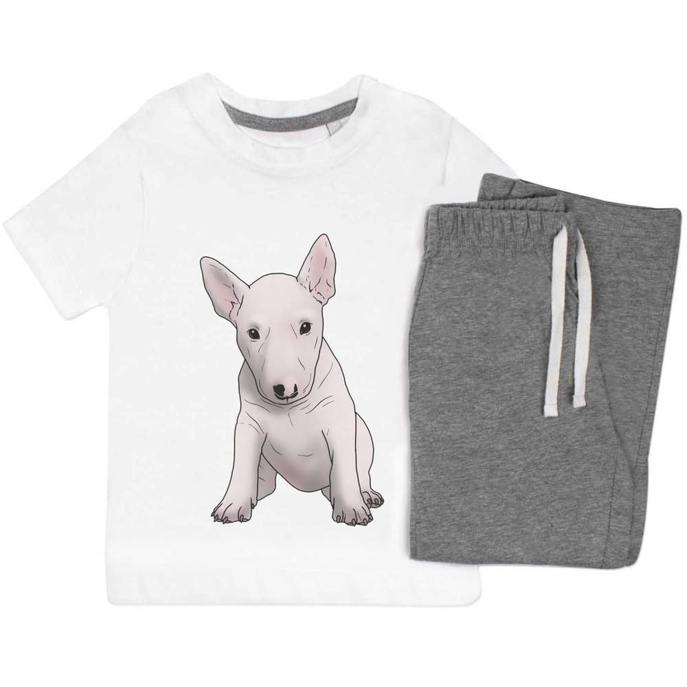 Grey english 2024 bull terrier