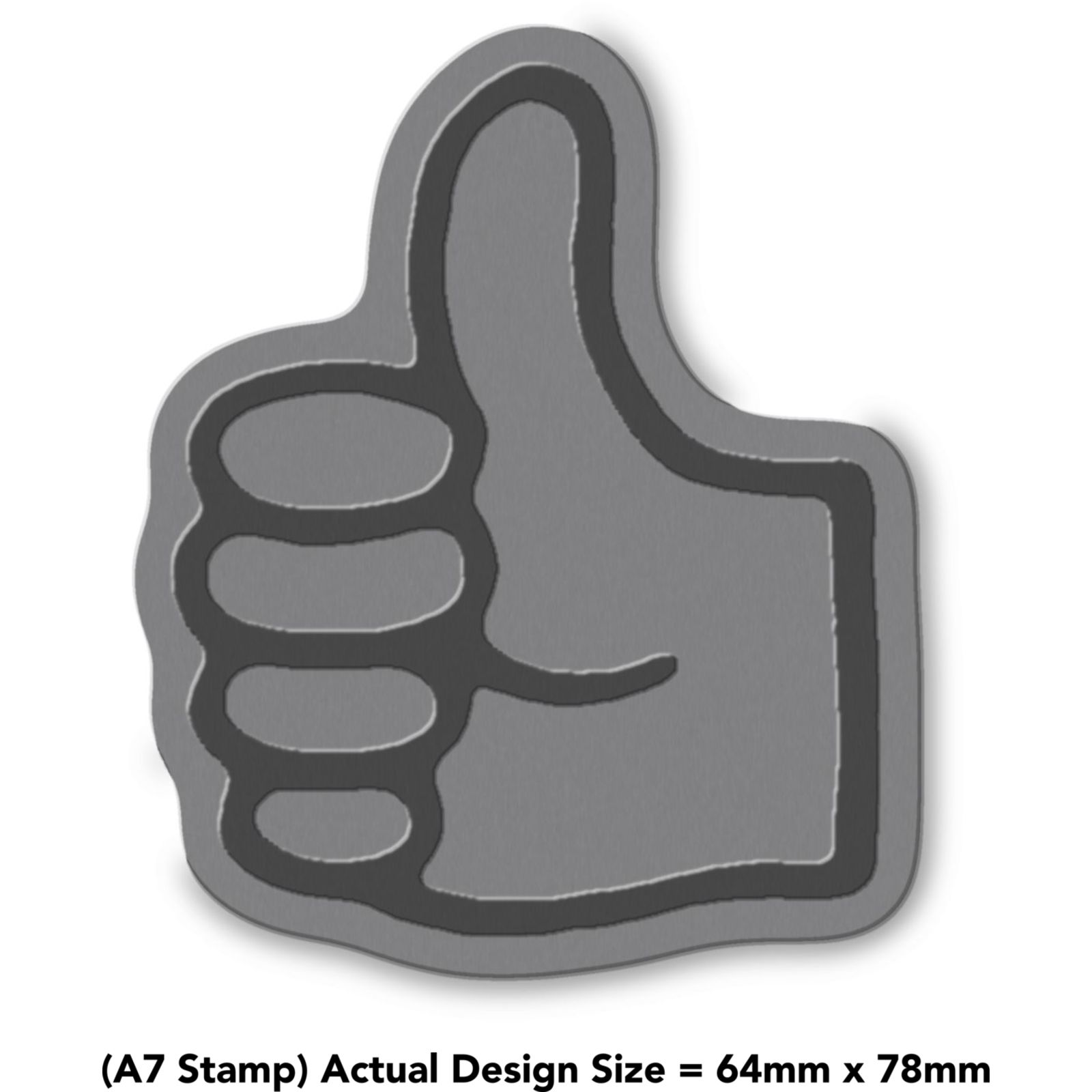 Thumbs Up Unmounted Rubber Stamp RS019081 eBay