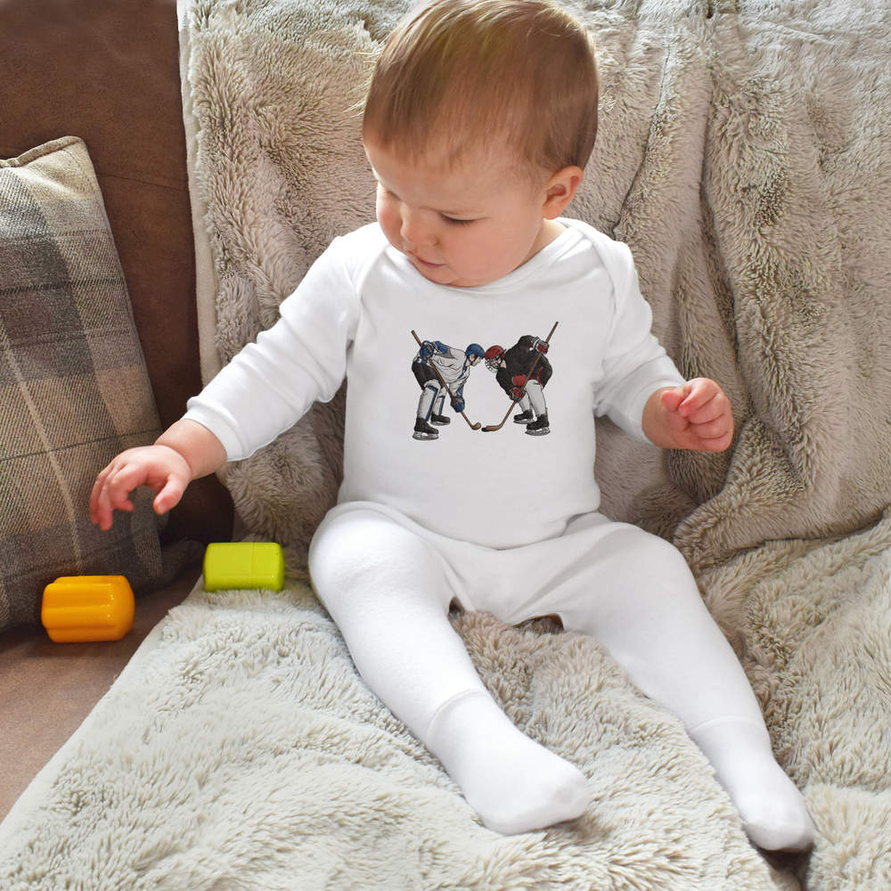 Baby hockey pajamas hot sale