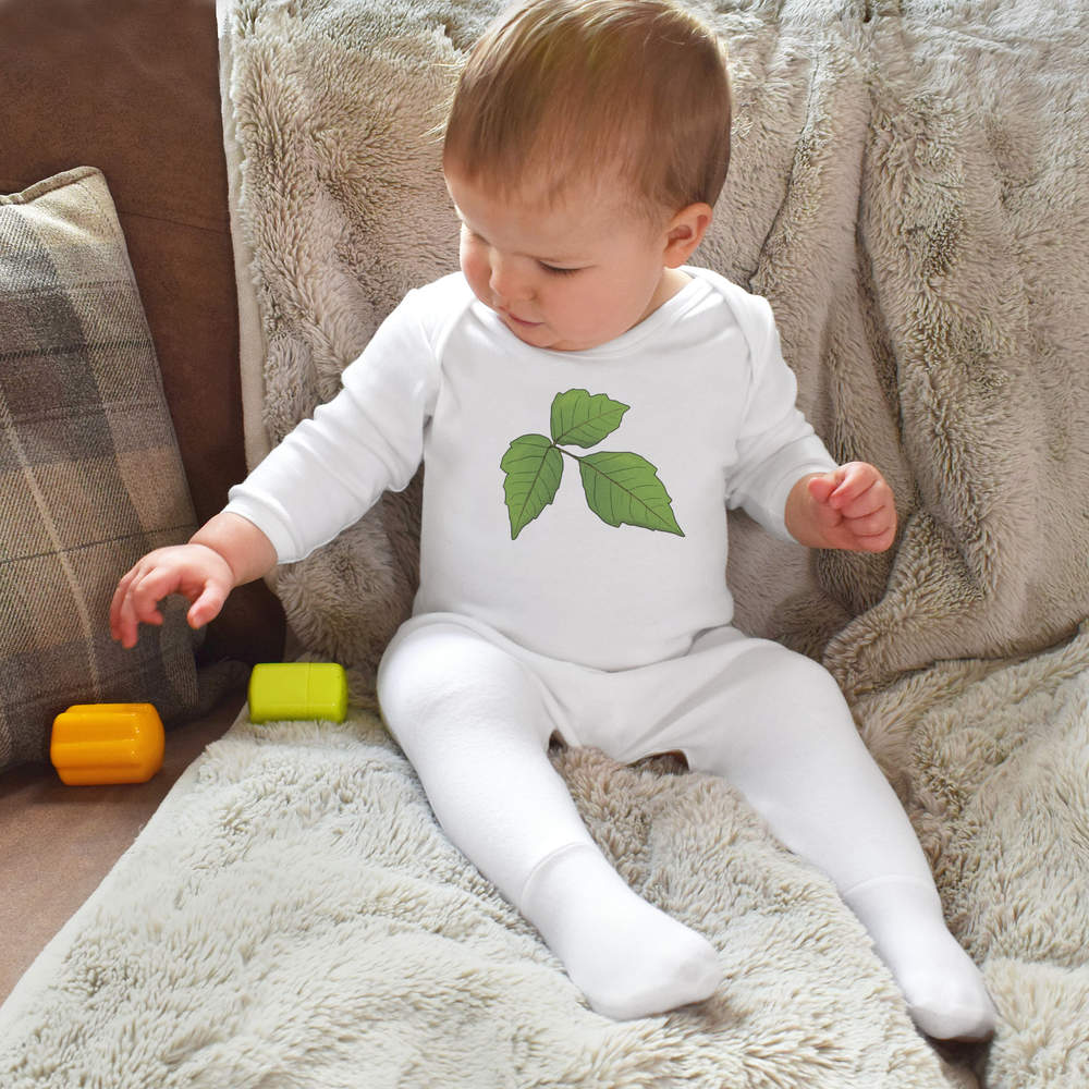 'Poison Ivy' Baby Romper Jumpsuits / Sleep suits (SS046510)