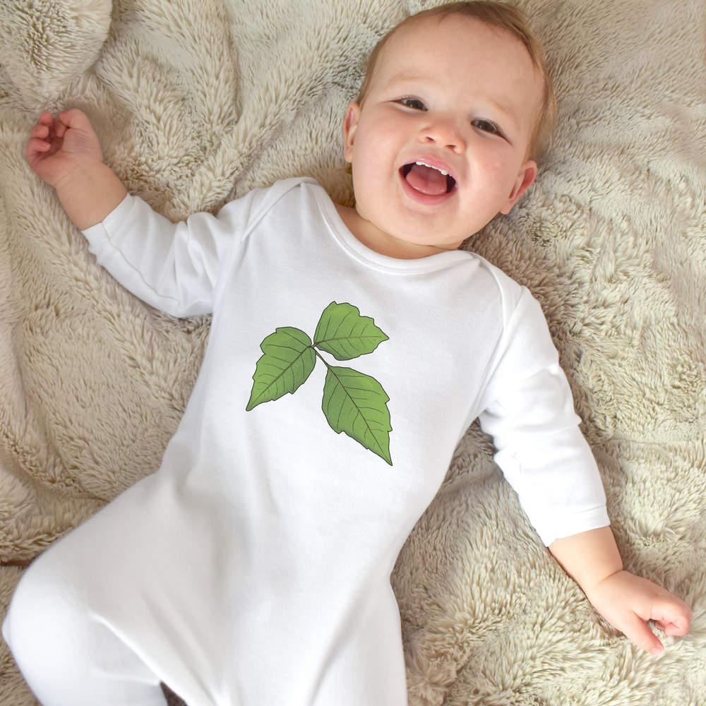 'Poison Ivy' Baby Romper Jumpsuits / Sleep suits (SS046510)