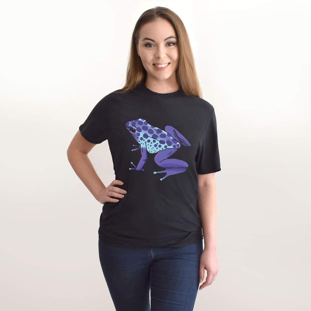 'Poison Dart Frog' Men's / Women's Cotton T-Shirts (TA024673)