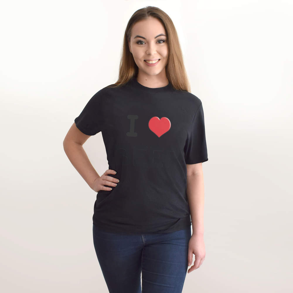 'I Love Beer' Men's / Women's Cotton T-Shirts (TA033289)