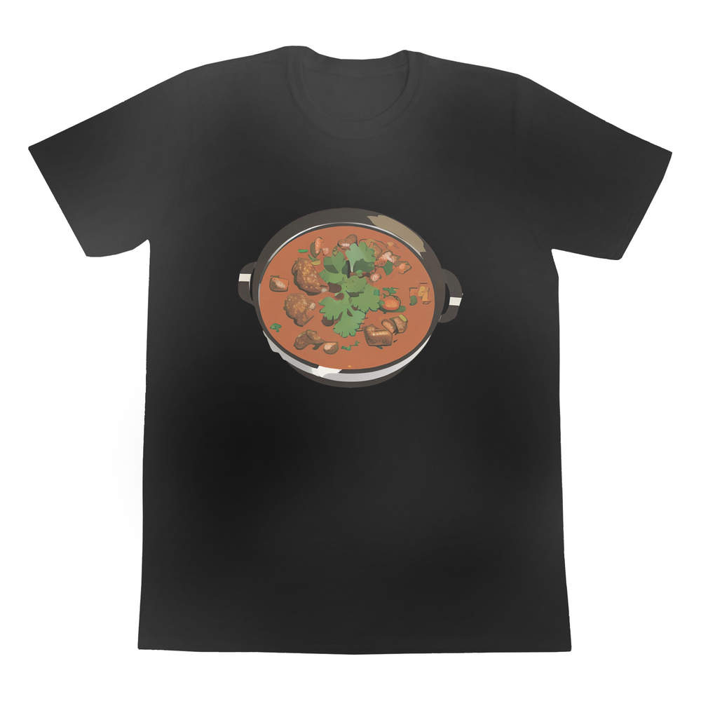 'Chicken Tikka Masala Curry' Men's / Women's Cotton T-Shirts (TA044452)