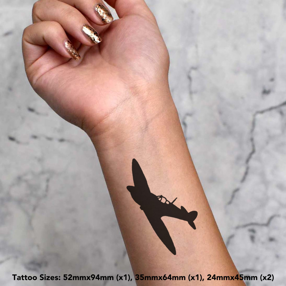 Tattoo uploaded by JenTheRipper • Plane tattoo by Dotyk #Dotyk  #negativespace #dotwork #blackwork #geometric #plane #airplane #subtle •  Tattoodo
