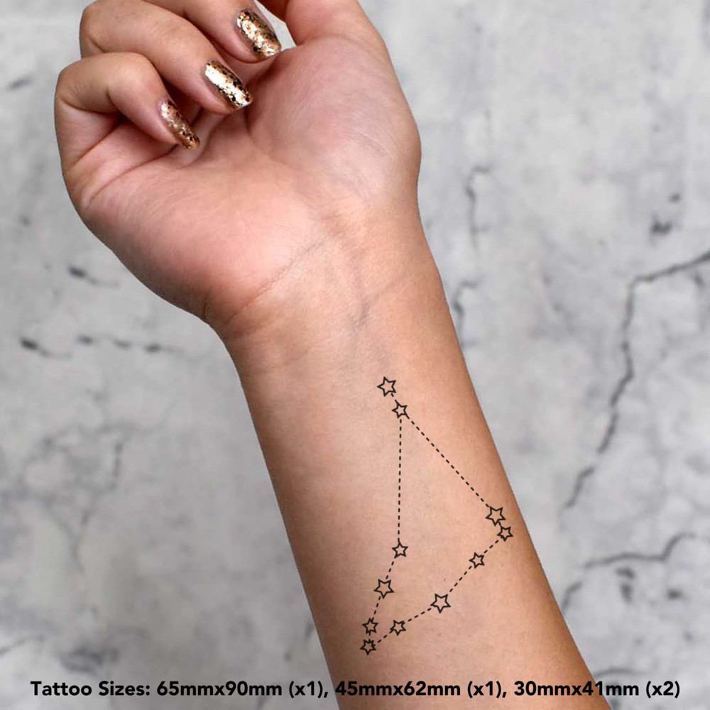 Capricorn Astrological Sign Star Constellation – Tattooed Now !