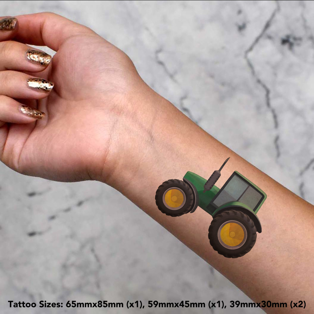 Tractor Temporary Tattoos To023855 Ebay