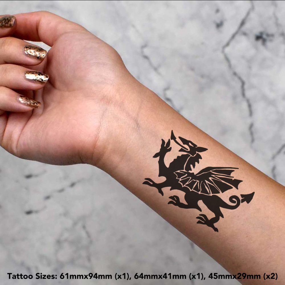 welsh-dragon-temporary-tattoos-to027185-8-56-picclick-uk