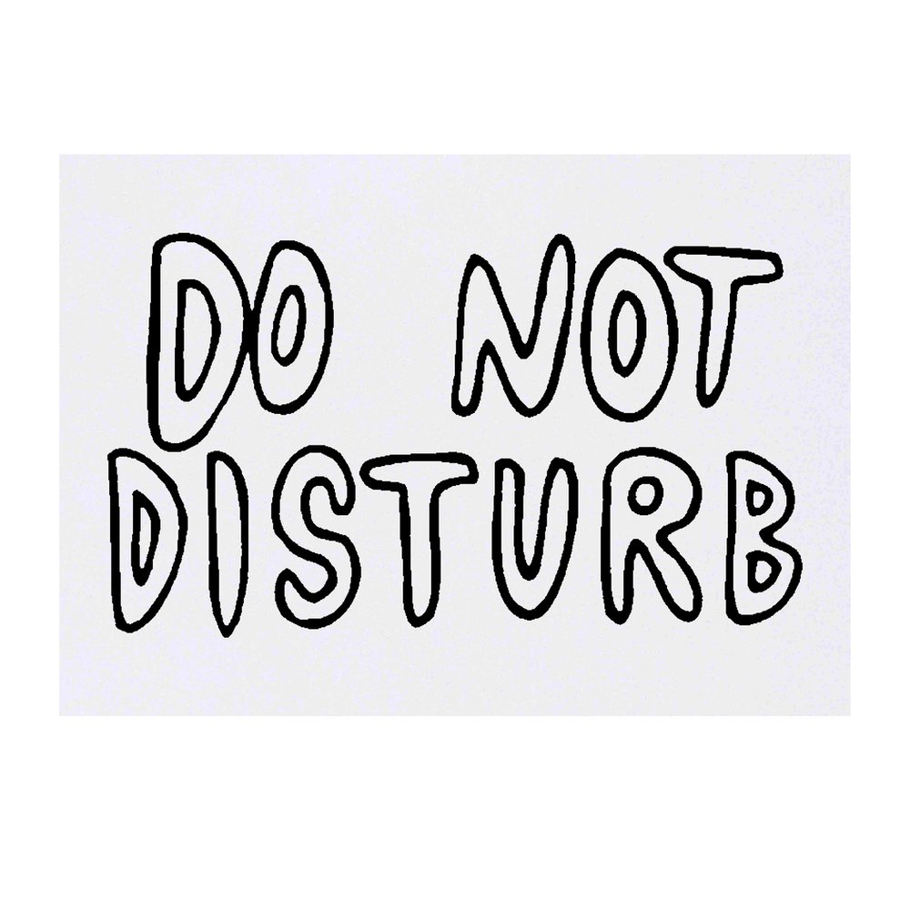 'DO NOT DISTURB' temporary tattoos (to007966) £7.17 PicClick UK