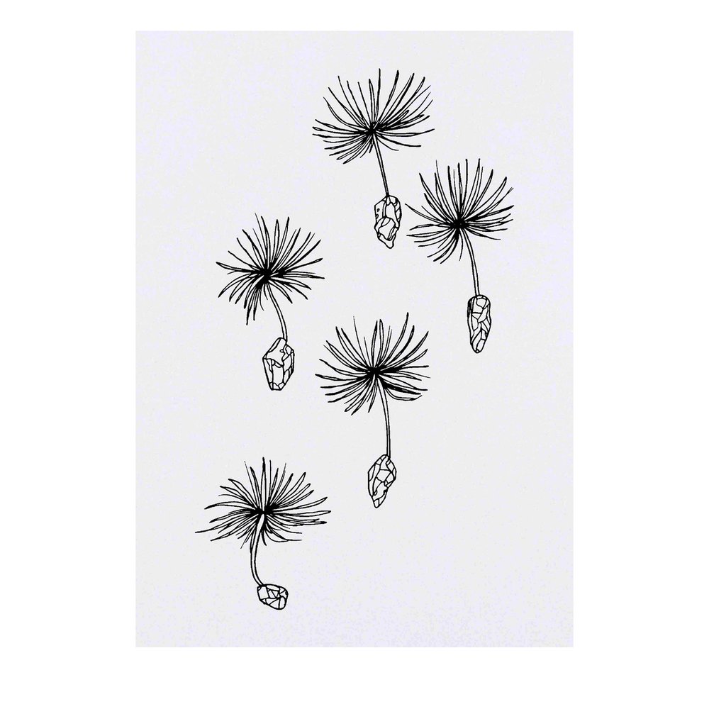 Buy DANDELION SEEDS Temporary Tattoo, Dandelion Tattoo, Dandelion,black  Temporary Tattoo, Fake Tattoo, Floral Tattoo, Artist Drawing, Gift Idea.  Online in India - Etsy