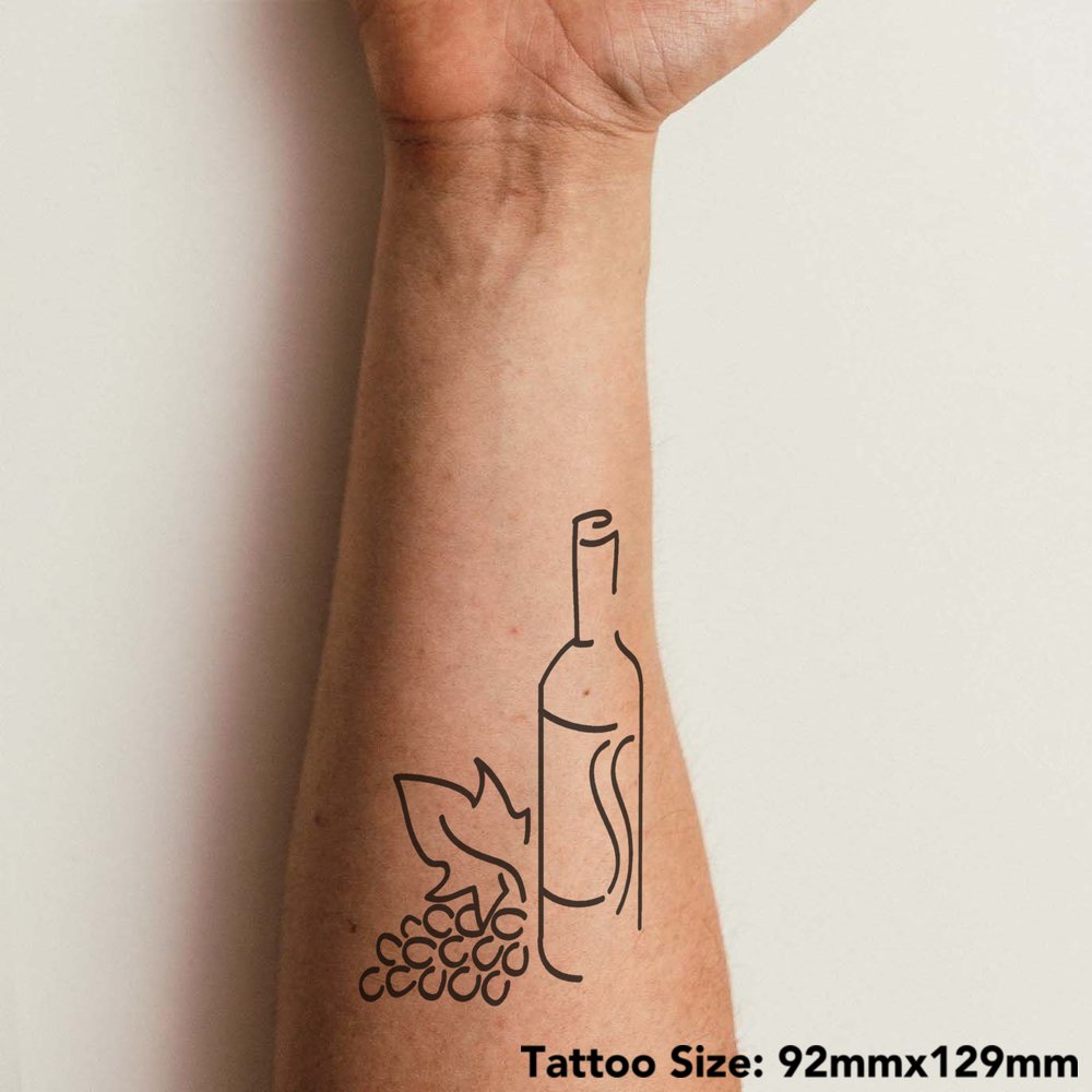 Wine is the sort of alcoholic... - 181 Tattooz Studio | Facebook