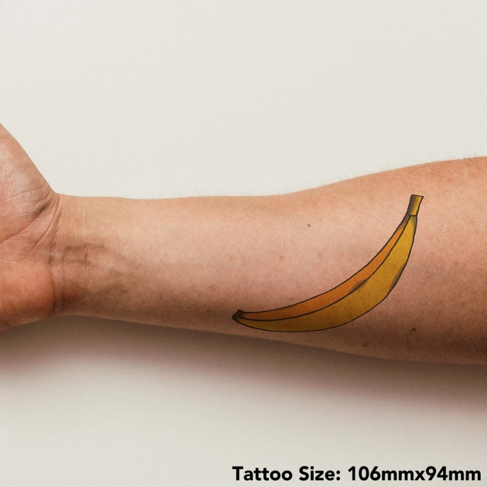 Tattoo uploaded by Kyalsin Su • Banana tattoo art by Big Star. Kindly get  appointment 2 days before. Prices may vary by design, size and place.  📞+95943060204 🏠 34th & 35th Streets77th